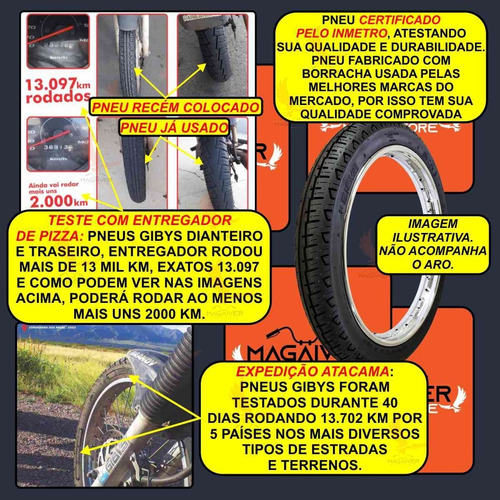 Imagem 2 de 5 de Pneu De Moto Honda Biz 125 2008 60/100 Aro R17 33l Dianteiro