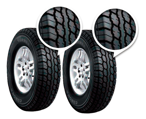 Paquete 2 Llantas Ford Topaz Gs 1984 - 1990 185/70r13 85 S