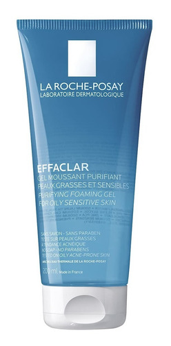Imagen 7 de 7 de Gel Limpiador Piel Grasa Effaclar La Roche Posay 200ml Mixta