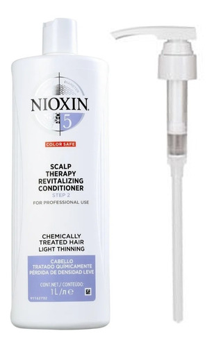 Nioxin 5 Acondicionador Scalp Therapy Cabello Tratado 1l