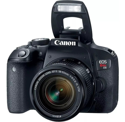 Camara Canon T7i 18-55mm Is Stm  24.2 Mp Wifi Full Hd 30fps