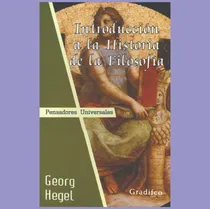 Comprar Hegel - Introduccion A La Historia De La Filosofía