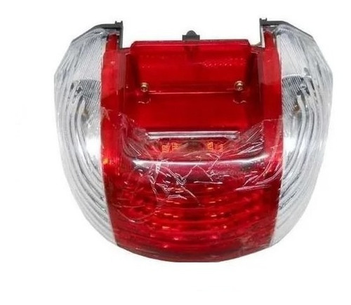 Farol Trasero Motomel Bit 110 Rojo Cristal -2r