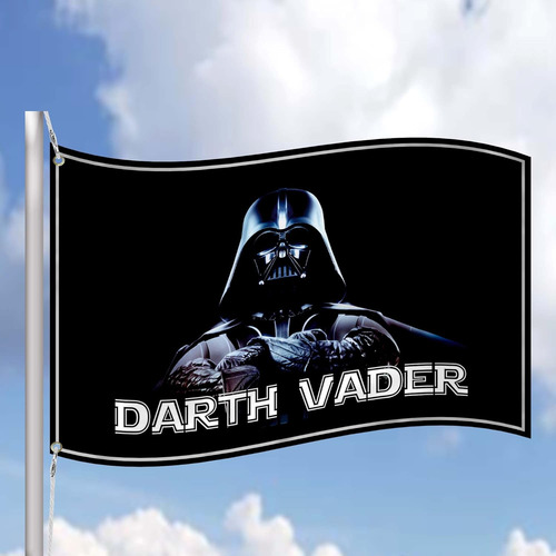 Banner De Bandera De Darth Vader: Bandera De Nylon De Poliés