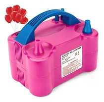Comprar Inflador De Globos Bombas Eléctrico 2 Inyectores Fiestas