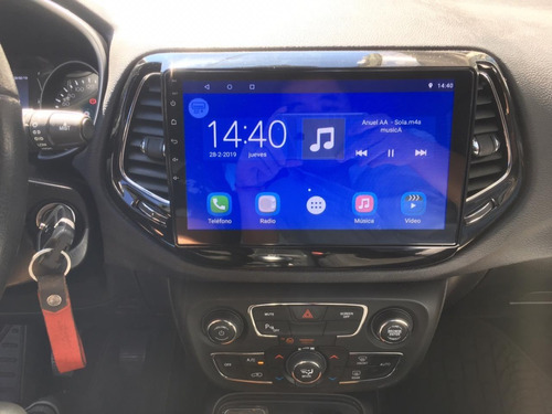 Central Multimedia Jeep Compass 2016-20 2gb Carplay/android