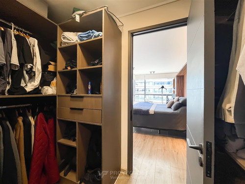 Moderno Departamento En Venta De 1 Dorm. En Lo Barnechea