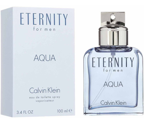 Perfume Eternity Aqua Para Hombre De Calvin Klein Edt 100ml