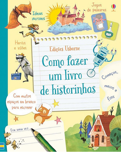 Como fazer um livro de historinhas, de Daynes, Katie. Editora Brasil Franchising Participações Ltda, capa dura em português, 2020