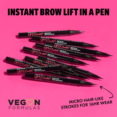 Lápiz Para Cejas Nyx Professional Makeup Lift & Snatch Espre