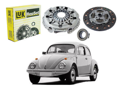 Imagem 1 de 6 de Kit Embreagem Luk Fusca Itamar 1600
