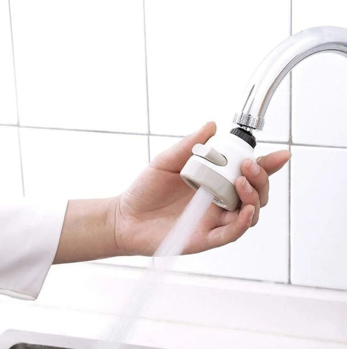 Imagen 3 de 6 de Difusor Flexible Giratorio 360° Para Lavaplatos