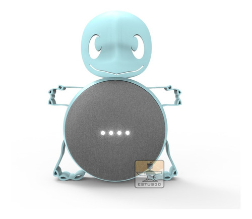 Soporte Base De Squirtle Para Google Home Mini 