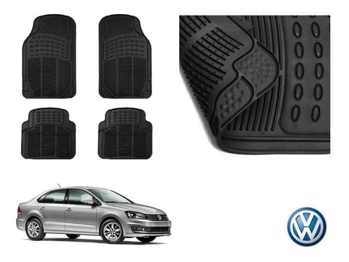 Set Tapetes 4 Piezas Volkswagen Vento 2019 Acc Mayoreo Origi