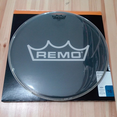 Parche Remo Usa Bd-0316-00 Diplomat Transparente Clear De 16