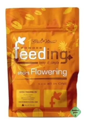 Powder Feeding Short Flowering Fertilizante 500g Gabba Grow