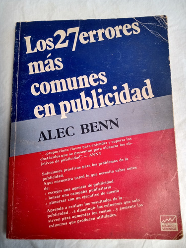 Los 27 Errores Mas Comunes En Publicidad Alec Benn Norma Ed.