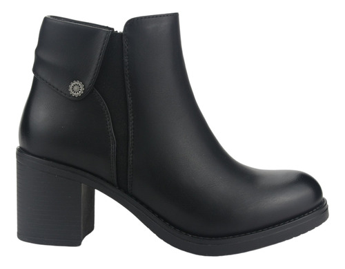 Botin Chalada Mujer Prata-3 Negro Casual