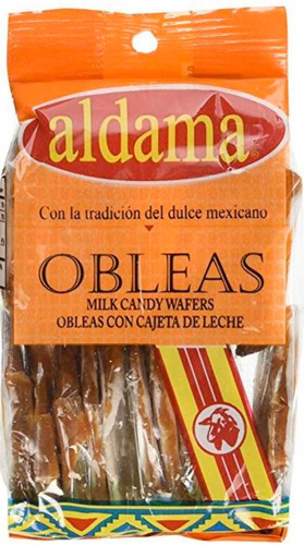 Obleas Con Cajeta Aldama - Bolsa C/20 Pz 200g Aldama