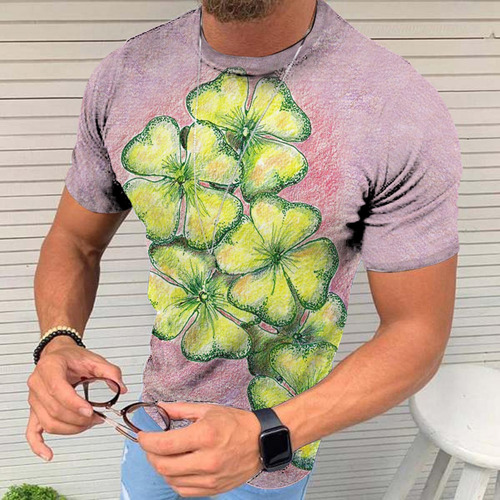Camiseta Con Estampado Diario Unisex Del Día De San Patricio