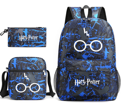 Harry Potter Universidad Insignia Mochila Estudiante Bolsa B