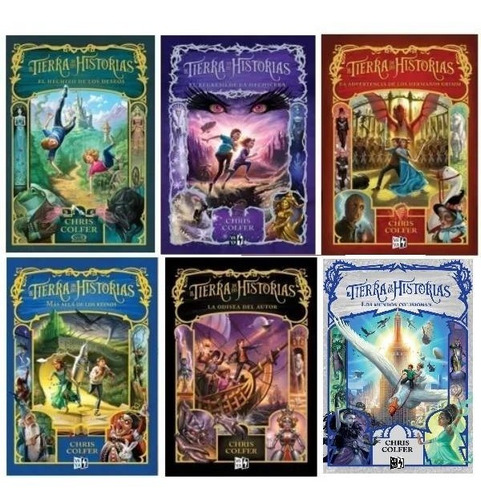 Saga Tierra De Las Historias (6 Libros) - Chris Colfer