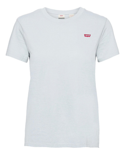 Remera Levi's Dama The Perfect Tee Pearl Grey Importada