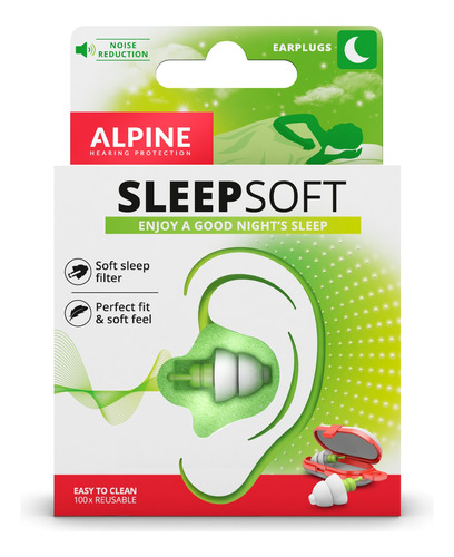 Protector Auditivo Alpine Sleepsoft Dormir