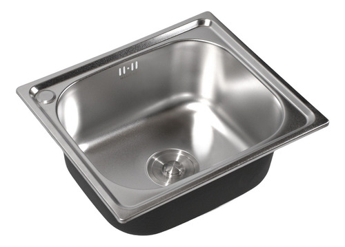 Bacha Cocina Sobre Mesada Acero 304 Chica Hausar Bix 46x41 Acero