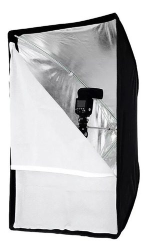 Softbox Caja De Luz Suavizadora Para Flash 60x90cm