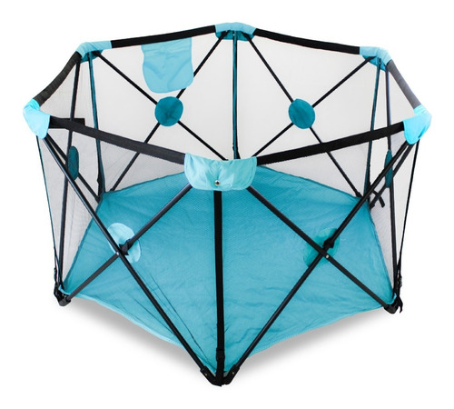 Corral Hexagonal Plegable Ajustable Bebe Protege