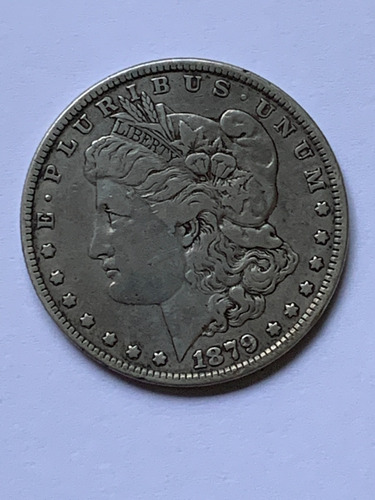 Robmar-usa-morgan 26,73g De Plata-0,900-año 1879-capsula-n°3