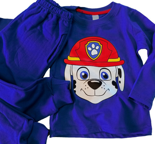 Conjunto Ninos Pantalon Frisado Camiseta Paw Patrol Mickey