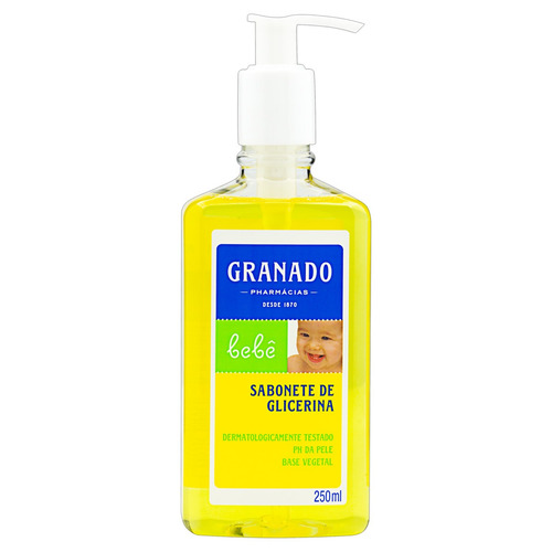 Imagem 1 de 4 de Sabonete líquido Granado Bebê em líquido 250 ml