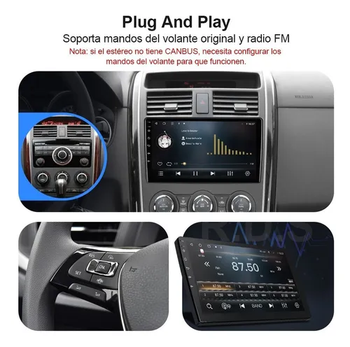 Estéreo Cámara Para Mazda Cx9 2007-2015 Gps Mirror Link Wifi