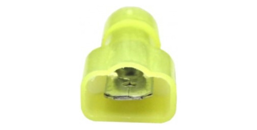 Terminal Aislado C20. Pala Macho 6.3mm X 100u. Lct 6mm2