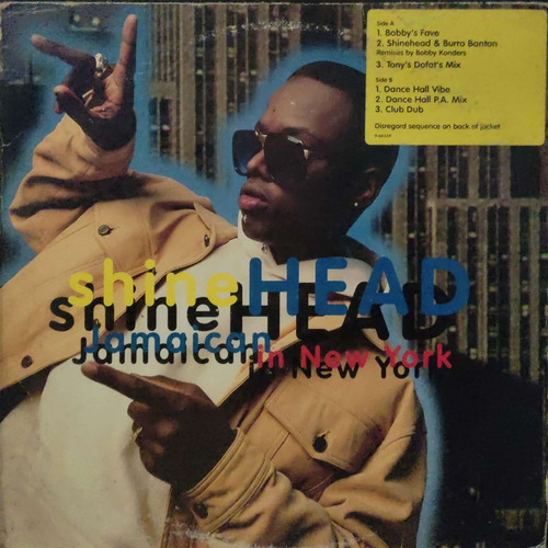 Disco Vinilo Jamaican In New York Shinehead Lp Usa Lamdisc