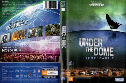 Dvd Série Tv - Under The Dome Temp. 1-2-3 - Raro - (12dvds)