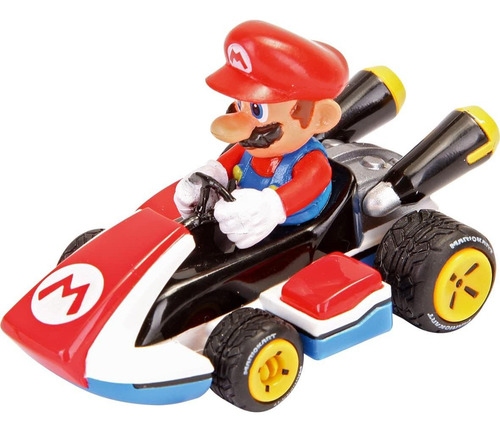 Carrera Pull & Speed Mario Kart Coche Juguete 1:43