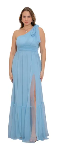 Vestido azul marinho mercado livre sales