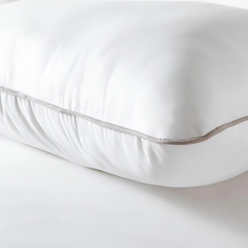 Almohada King Size Super Confort Blanca Básico Vianney Color Blanco