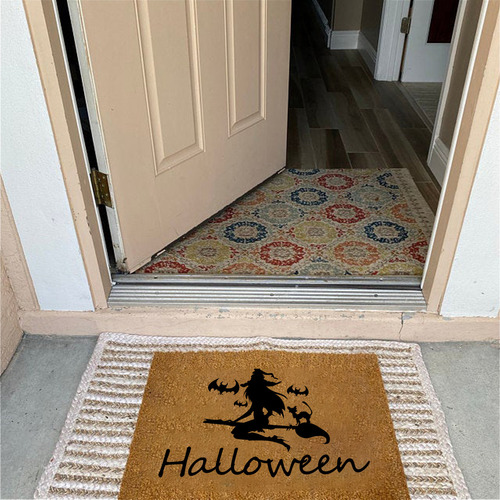 Capacho De Halloween N Floor Mat Welcome Home Front Door Dec