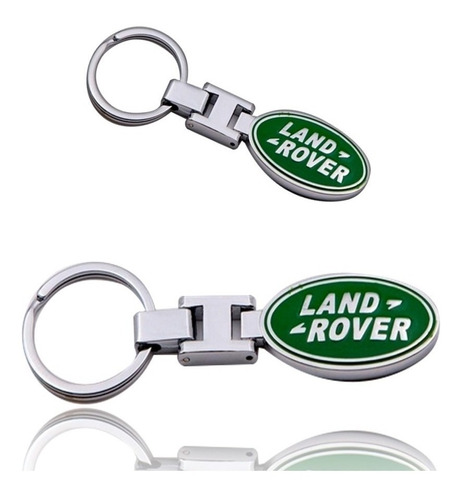 Llavero De Metal Emblema Logo Land Rover 3d Para Vehículo