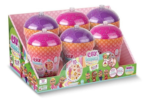 Imagen 2 de 6 de Muñeca Cry Babies Magic Tears Sorpresa Llorones Tutti Frutti