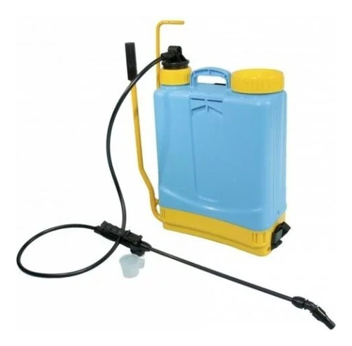 Pulverizador Manual Giber Sh12 - 12l Para Jardín Azul Acero