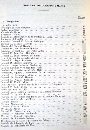 Conquista Desierto Juan C.walther Completo 7 Mapas Indios