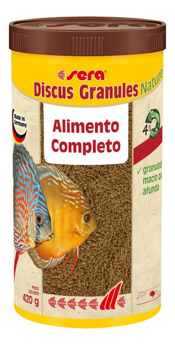 Sera Discus Granules Nature - 420g - Ração Peixes