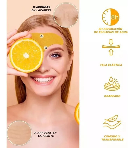 1 Pack Parches Antiarrugas Clarité Faciales Colágeno 10 Pcs