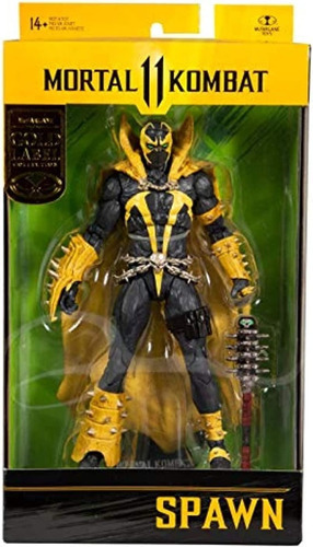 Mortal Kombat 11 Exclusivo Gold Label Spawn Figura Mcfarlane