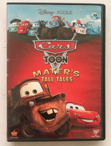 Dvd Original Cars Toon Mater's Tall Tales Disney Pixar